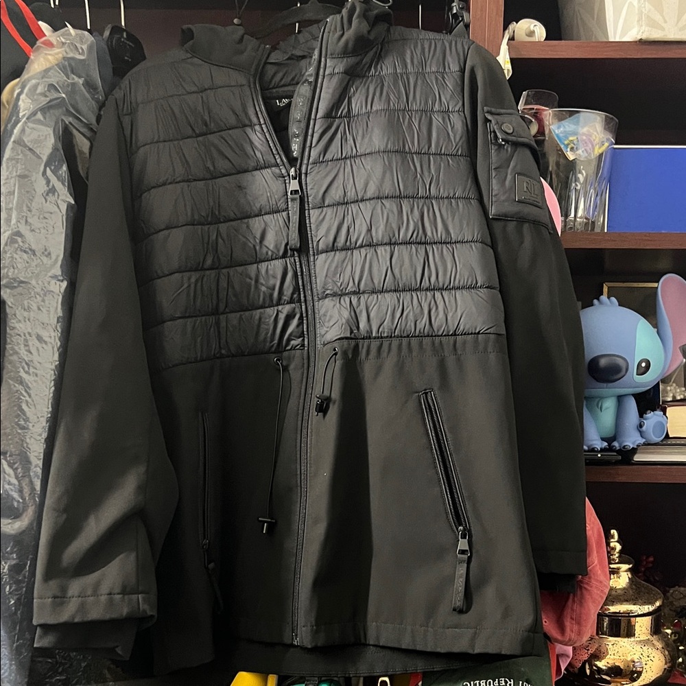 Ralph Lauren Men's Black Puffer Jacket